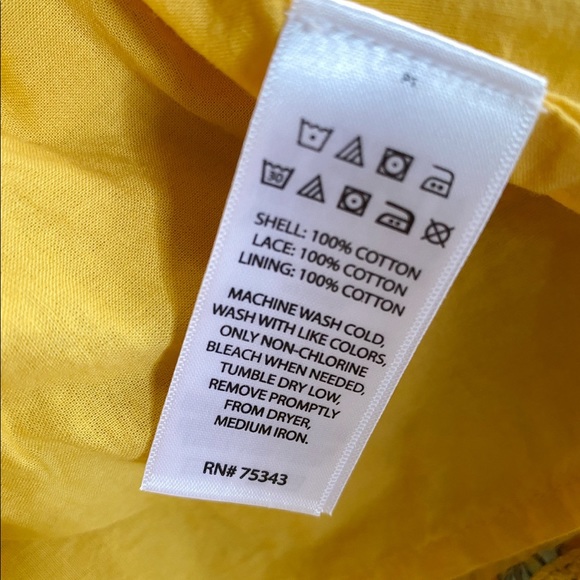 Toddler girl’s all-cotton sunflower skirt - Picture 7 of 8